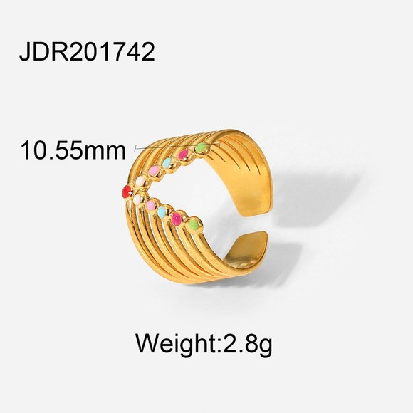 Vera Open Ring - Picture 7 of 8